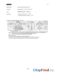 Datasheet BD45462G manufacturer Rohm